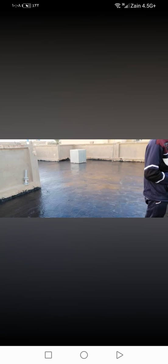 السلام علیکم
#احمي_سطحك_من_الرطوبة

مستعدون لعمل كافة المنازل والمدارس والمؤسسات والجامعات
 - نعمل كافة المحافظات
- الأسعار حسب المساحه
- اشتايكر وماستك كرسته وعمل او فقط عمل حسب الطلب
- ضمان جودة العمل والمواد

 نعمل :-
- فلانكوت إماراتي
- زفت حار 
- نايلون زراعي 
- فلين او فوم او بدون (حسب الطلب)
- زميج درجه اولى 
- اشتايكر درجه اولى 
- ماستك
- خبن ،

شغل ومواد: درجه اولى 

ضمان جودة العمل والمواد

أعاده وقلع الماستك القديم

نعمل في جميع المحافظات

مكان ذي قار

هاتف ☎️وتساب ***********

