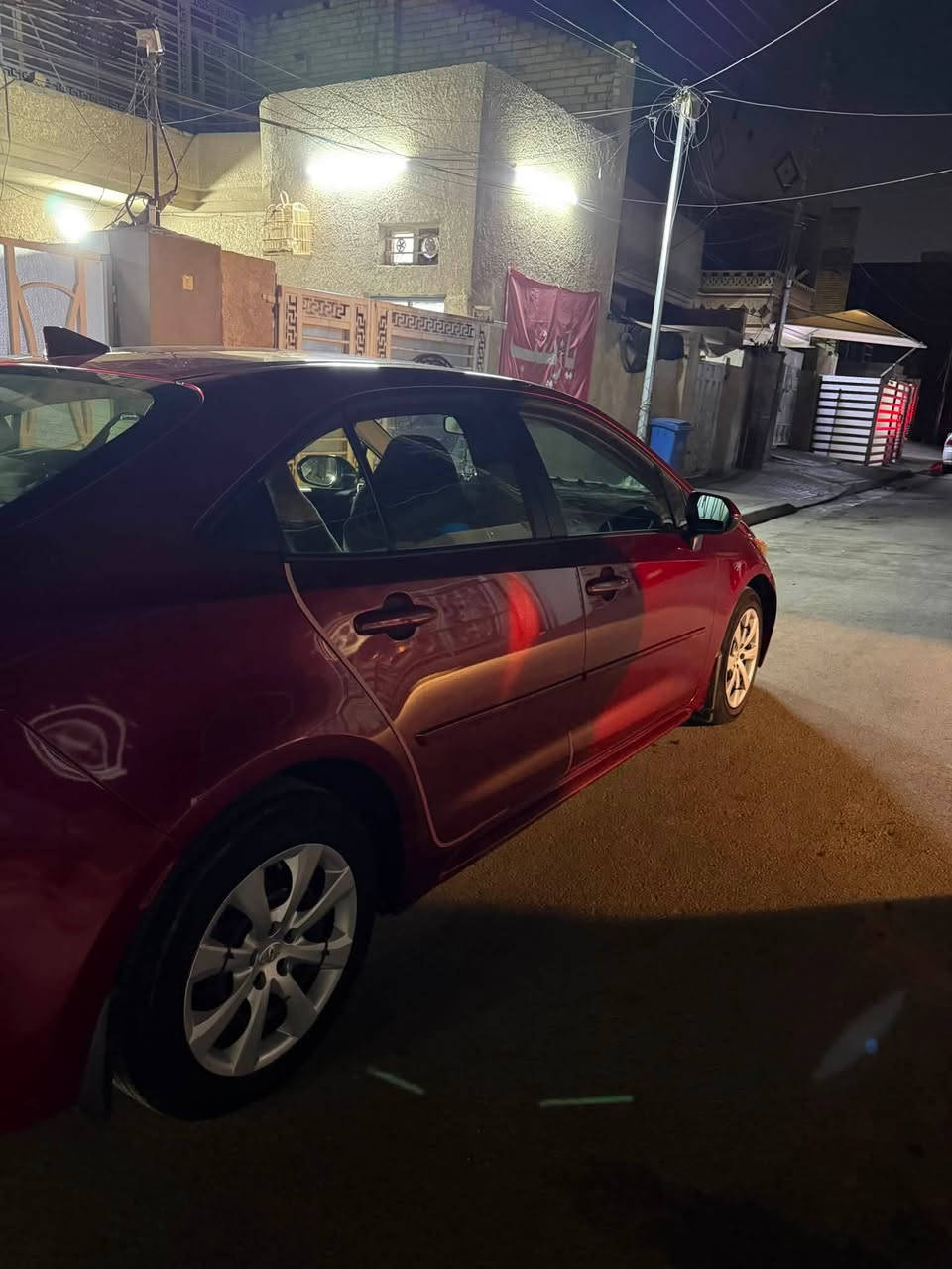 تويوتا كورولا 2023 le

فول بانزين رقم بغداد انكليزي تحويل ثاني يوم 

حادث امريكا فقط طخة بنيد 

محرك 2000

ماشية 104km

مكان بغداد الامين الثانيه

السعر المطلوب 150$ورقه وبيها مجال 

رقم  ***********
