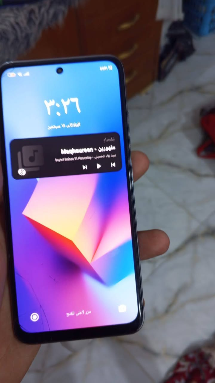 سلام عليكم *********** سعر100 موبايل ريدمي 10 ذاكره 128

نص مكتوب في الصور:
- حول الهاتف اسم الجهاز Redmi Note 10S التخزين مستخدم 28.4 ج.ب/128 ج.ب 14 إصدار MIUI MIUI Global 14.0.11 MIUI Global 14.0.11 14.0.11.0(TKLMIXM) 13 TP1A.220624.014 2024-07-01 إصدار MIUI إصدار Android تحديث أمان نظام Android المواصفات والمعلومات التفصيلية