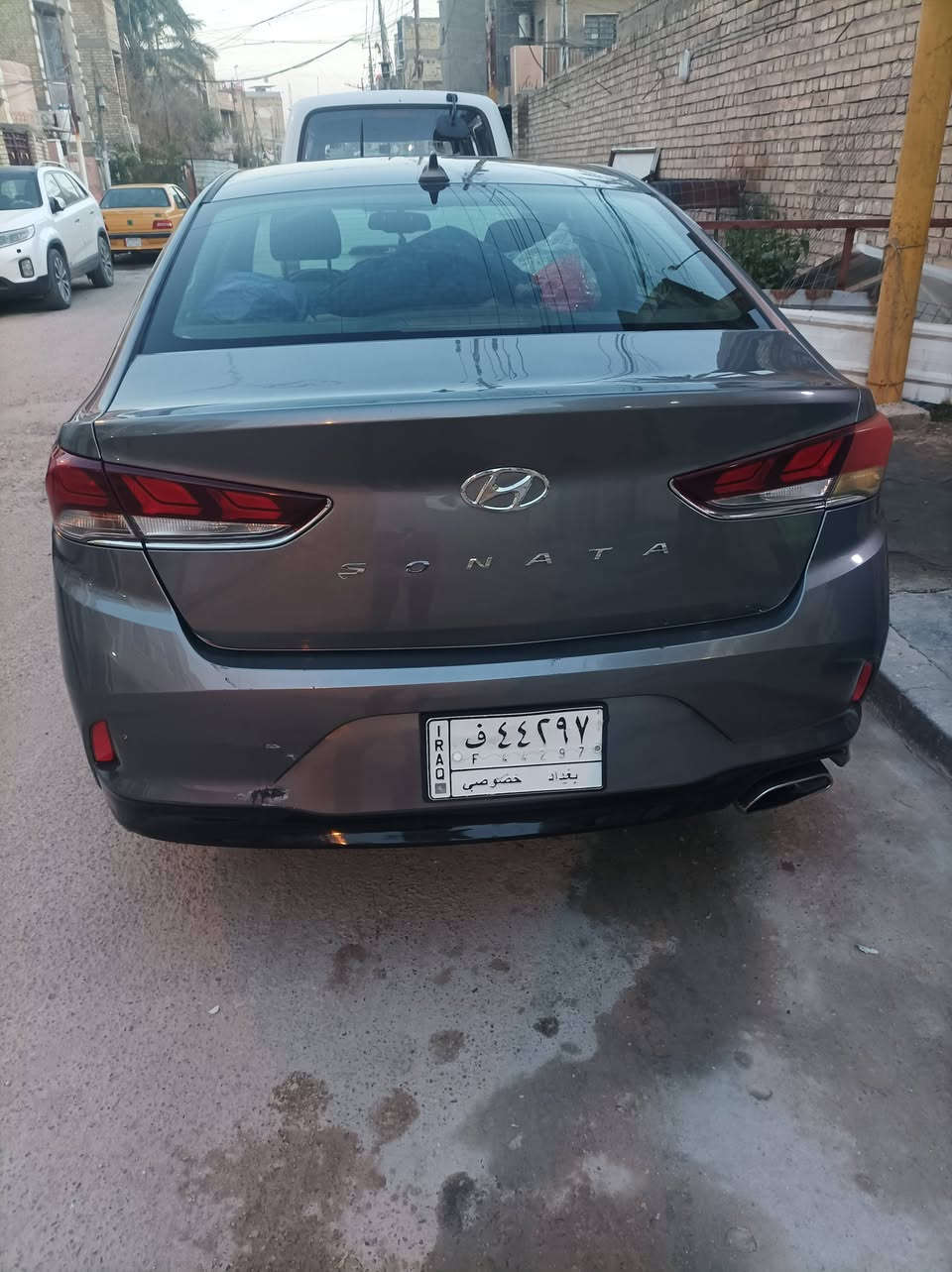 سوناتا موديل 2018بغداد وارد امريكي حادث باب وجاملغ ماشيه 85 مكان السياره الراشديه مال الحسينه السعر 125وبيها مجال مكالف بلنشر 
***********
