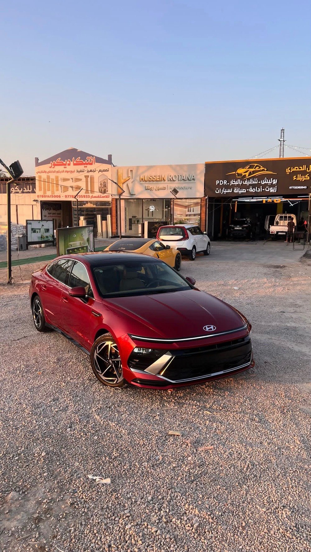 Hyundai Sonata خليجي🔥🔥

موديل 2025 شركة هونداي الاوله السياره بانزين محرك 2500رقمها بغداد دولي فووول مواصفات واحد ع واحد  السياره بيها طخه بالجاملغ الأيمن بدون ايرباك للتفاصيل اكثر الاتصال ع الرقم او الواتساب ***********