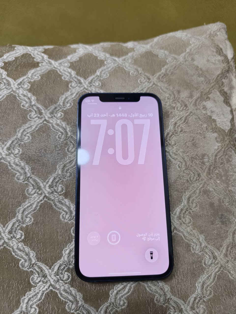 📱📱ايفون 12 عادي📱📱
📱ايفون 12 عادي📱
🔋مبدل بطاريه اصليه تفصيخ 87🔋
جهاز نضيف جداً 
🪧ذاكره  64 🪧
نموذج M 
أمريكي LL 🇺🇸
🔥🔥سعر الجهاز 225 الف🔥🔥
عنوان بغداد- الشعب
راسلني واتساب ***********

