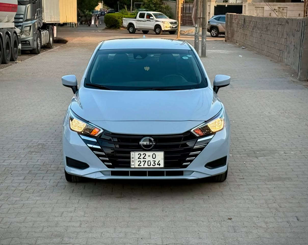 الـسـلام عـلـيڪـم ‭***********‬
نيسان فيرسا 2024 SV  وارد امريكي لون سموك ضرر جاملغ مصبوغ وربع بنيد .بدووون اي دواخل لغد شاصي براكيت راديترات غاز تبريد مروحه كله بلادي على وضع شركه اي كلوب ممشتغل  واي عطل ماكو

فقط هذا الحادث باقي السياره مكفوله 👍
 ايرباك ستيرن وبرده فقط راجع سستم بلادي

❤️ ابيع على الفحص وين يعجبك افحص ♥️

رقم اربيل جديد بأسمي هزه وفحص جديد سنويه لحد 2031 تريد وكاله او تحويل موجود👍
محرك 1600 /4 سلندر 
بصمه تشغيل وابواب
رادارات جانبيه تحديد النقطه العمياء ⚠️
رادار خلفي ‼️
رادار امامي ❗️
اوتو بريك /توقف ذاتي عند الاقتراب 🚳
ستيرن حرف D
شاشه  تدعم 📲Android Auto/car play
خرائط Gps📌
كامره خلفيه 📷
شحن تلفون لاسلكي📲⚡️
نظام ايكو وسبورت
فول تحكمات ستيرن 
كروز مثبت سرعه
حساسات خلفيه 
حساس اطارت 
شاشة ظبط واعطال بل دشبول
منافذ USP/ 12V /Tip C Aux
السياره جاهزه بدون نواقص اي مصرف مابيه السعر 132 بيها مجال شراي اتصل وادلل 
رقمي ‭***********‬
