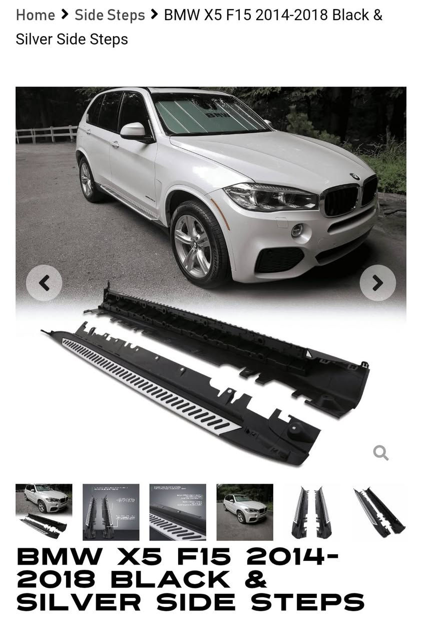 BMW X5 • دعسات جانبية • موديل ٢٠١٤-٢٠١٨