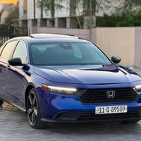 هوندا اكورد موديل 2023 هايبرد سبورت رقم بغداد السيارة ماشيه ١٠٠ الف ضر...