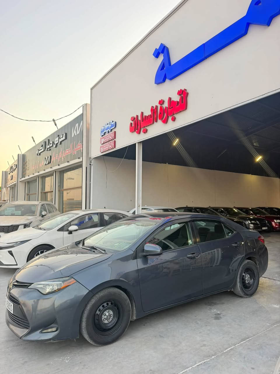 للبيع كورلا 2019
حادثها جاملغ وبنيد 
بدون دواخل 
وبيها هنا ب العراق جاملغ خلفي صبغ 
رقم بغداد الدولي 
سنوية جديدة 
مكينة 1800 VVVtt
صور الحادث موجودة ب المنشور 
والسونار موجود ب المنشور 
مكاني/ ديالى ناحية جديدة الشط 
السعر / 115 وبيها مجال بسيط 
للاستفسار / ***********
