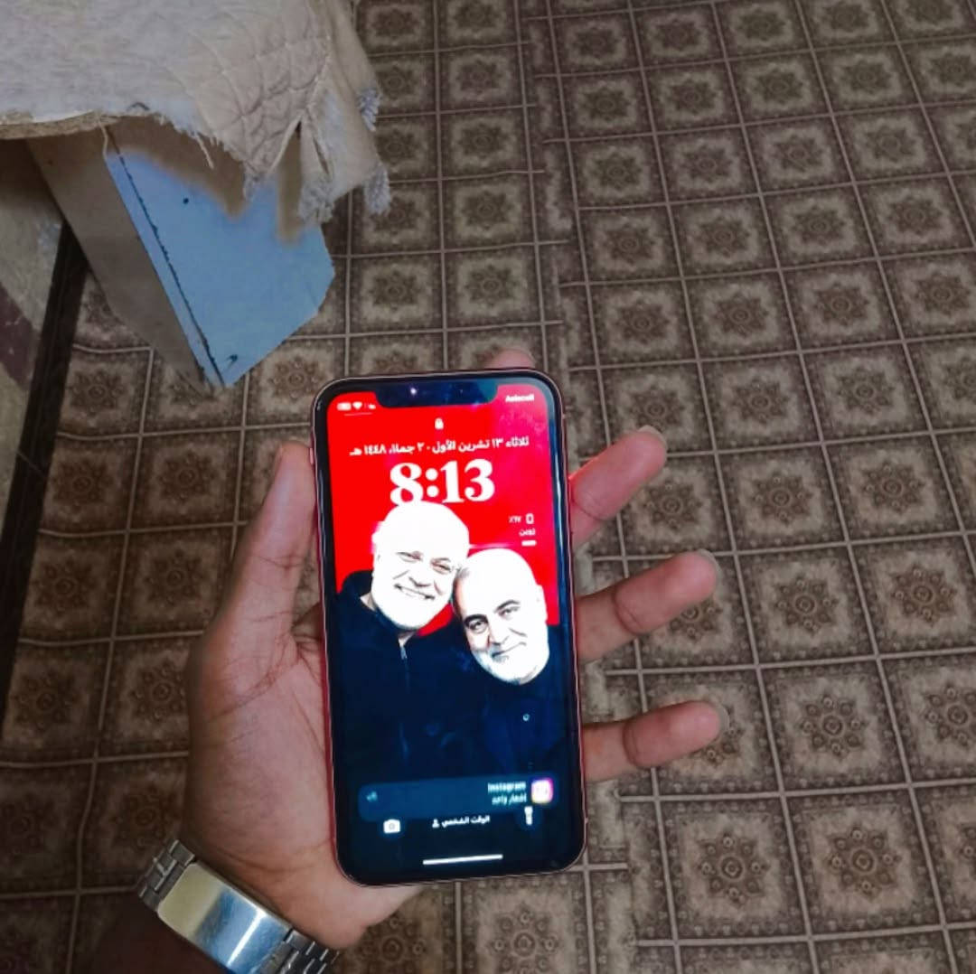 اكس ار • بطارية ٧٨٪ • شرط الفحص