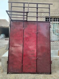 باب محل • حديد ثقيل • ٣م×١٫٧٠م