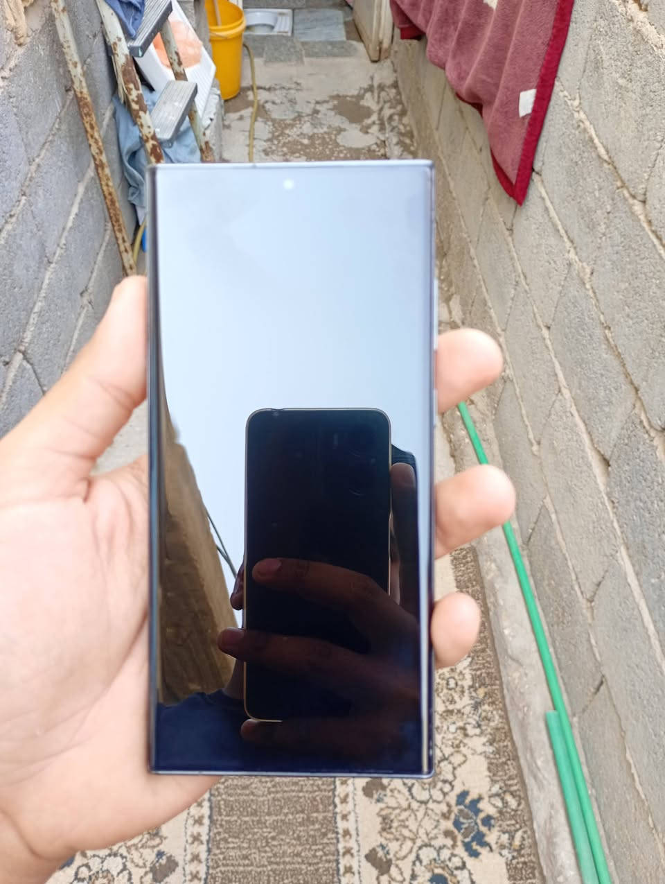 Galaxy s23 ultra
زيتوني ذاكرة 256 دبل سيم كرت مو تك دبل جهاز نظافة الف كامل ملحقاته الكيبل الاصلي والكارتون

نص مكتوب في الصور:
- شركة الاماني جودة . ضمان . سعر مميز . سوق شركة الاماني الالكتروني alamani.iq خدمة الزبائن 60***********3 خدمة الاقساط لجميع موظفي دوائر الدولة 0783666773 خدمة شراء الاجهزة المستخدمة 0782666998 كادر الشعبة الهندسية لشركة الاماني 0782666994 وعند الاماني تتحقق الاماني