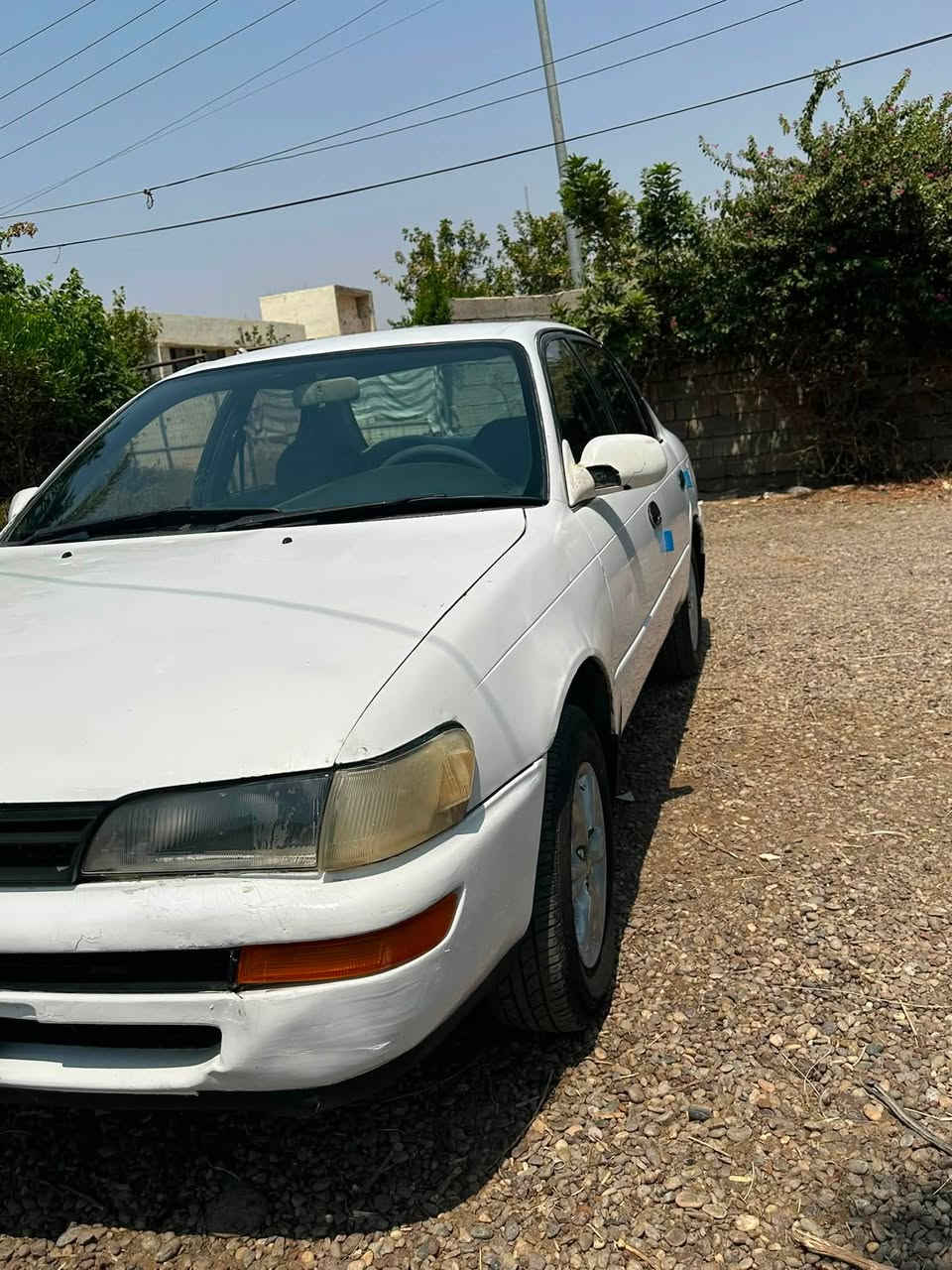 للبيع كورلا موديل 1993
مكينه    ١٦٠٠

دشبول نضيف 

وبطائن وداخل  مدوشمةً جديد 

جام كهربائي

مشط بل كارتون 

حداديه اماميه وخلفيه جديده 

كهربائيات كله شغاله 

تخم تاير جديد 

بطارية جديدة 

راديتر جديد 

مجموعة التبريد كلها  كاملة شغالة وبواري جدد ما عدا الفريز بي ليك 

رقم صلاح الدين سنويه ٢٠٢٨ شهر ال٩ 

  السيارة حلوه وكاعدةً ونضيفةً كلش 
بيهةً 2 قطع صبغ 

السعر  ٥٥

‭***********‬

العنوان صلاح الدين / الضلوعية. 

‭***********‬
