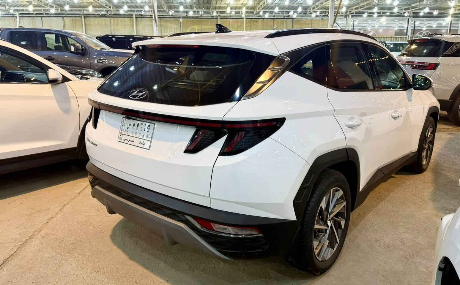 السلام عليكم و رحمة الله للبيع سيارة ( هونداي توكسان خليجي مديل 2024 )
المواصفات :
-الفئة NX4
-محرك 2000 تنفس طبيعي 4 سلندر
-مديل 2024
-رقم بغداد
-كير ناقل حركة اوتوماتيك 6 -8 سرعات
-دفع رباعي و تحكم 
-شاشة لمس ذكية 
-اشاير بل مري
-رادار محوري
-نظام منع اغلاق مكابح ABS
-نظام مراقبة ضغط الاطرات 
-سبير متوفر 
-حساسات امامية خلفية 
-بك لايت خلفي امامي
-شاشة قيادة ذكية
-ماشية 41 الف
-بصمة 
-هندبريك دكمه
-كشنات كهرباء 
-تبريد قطعتين 
-ستائر جام
السعر :  (196 ورقة و بيها مجال بسيط )
للاستفسار : الرقم ***********
