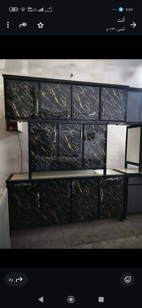 يوجد لدينا تفصال كاونترات المنيوم حسب الطلب كل ما هو مميز تجدونه لدينا
كاونتر وملحق وسنك جديد ب ٣٥٠ الف وبيهن مجال يوجد توصيل جميع المحافظات مكاني كركوك للاستفسار واتساب أو خاص ***********
