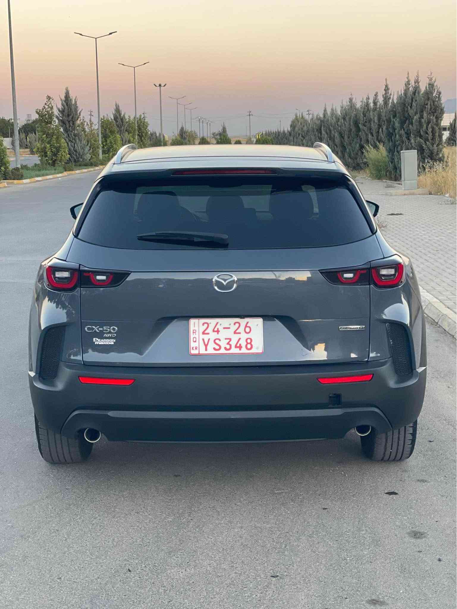 Mazda - CX50 2025 AWD Select

تەنها یەک پەڵەی صنوقەکەی بۆیاخە
بێ ناوگرتن
بێ ئەیرباگ
هەموو گیانی بە شەرت هیچ مەسرەف و نوقسانییەکی نییە 
لە سلیمانییە ناو شار

سیعری ١٩٥ گەڵا
ژمارە کاتییە
*********** السليمانية, العراق
