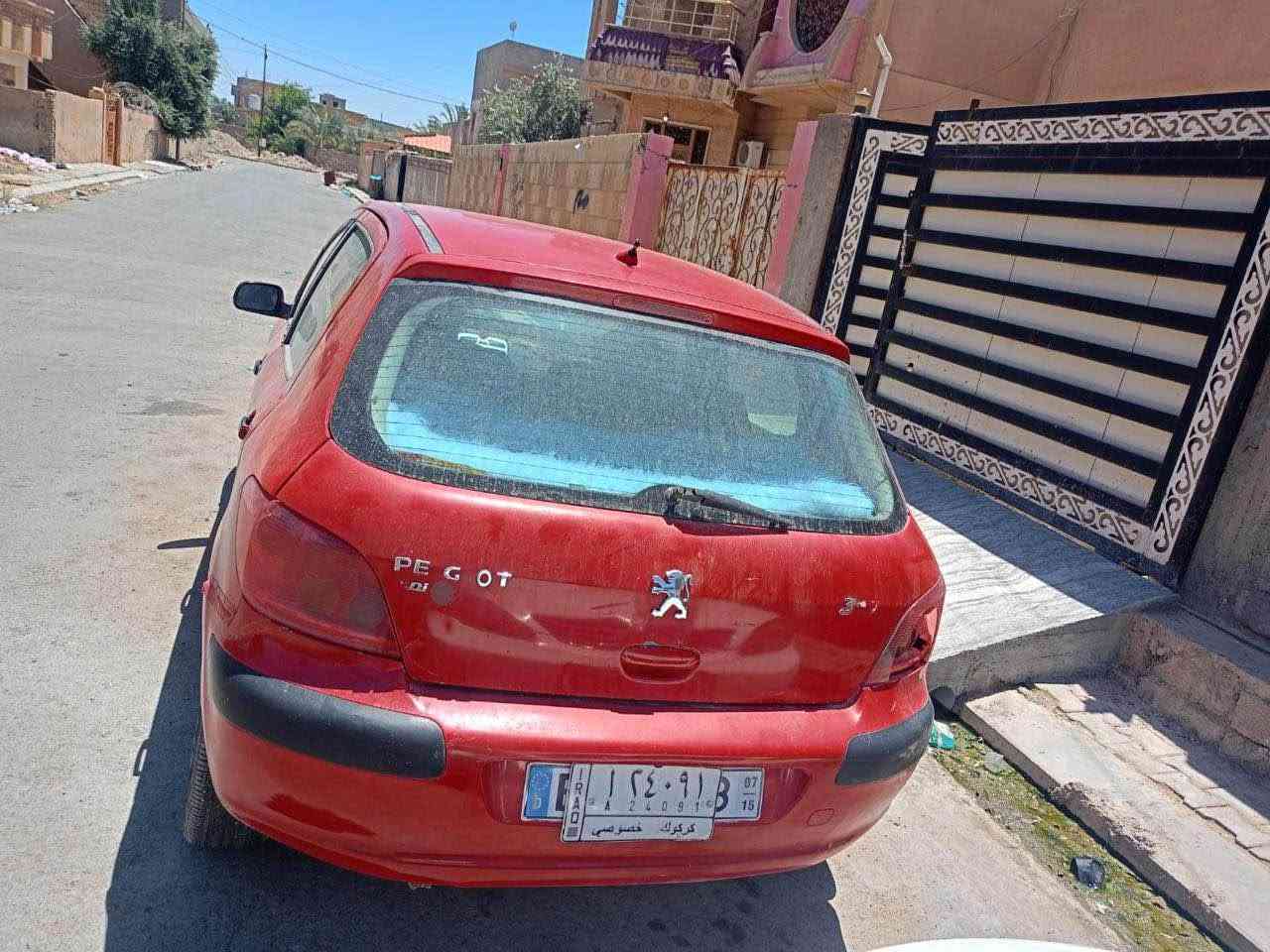 بيجو 307 كركوك مشروع وطني سنويه لل28
كابون بانزين جاهزه مصبوغ عام جاهزه السيارة مكاني بيجي
الشراي يتصل

*********** بيجي, صلاح الدين
