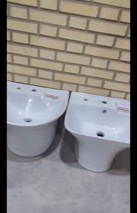 مغسلة تعليق • حاوية كاملة • ٥٠سم ٣٢سم