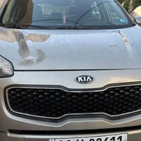 كيا سبورتج خليجية موديل 16 شكل ال17 ماشية 67 رقم بغداد الجديد باسمي  م...