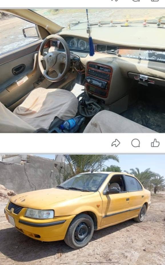 سمند موديل 10 بدون راعي جاهزه حداديه جديده سنويه عضم عاج منتهيه ب21 مصفره غرامات وخط وبحث
كير نضيف ومكينه نضيفة
تخم تواير جديد 
ابيع بدون راعي اتكفل سرقة وعشاير اسوي مكاتبه والله وياك
مكان ناصريه قضاء الاصلاح
***********
15 وبيه مجال
سمند موديل 10 بدون راعي جاهزه حداديه جديده سنويه عضم عاج منتهيه ب21 مصفره غرامات وخط وبحث
