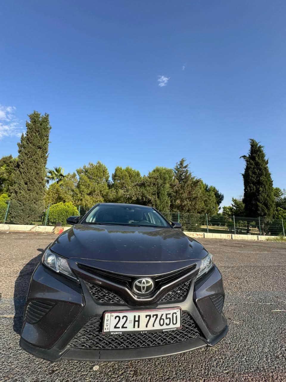 *🚗 للبيع تويوتا كامري SE موديل 2020 🚗*
بدون دواخل وبدون ايرباك بجم كبس 

*المواصفات:*
- *الموديل:* 2020 SE
- *الوارد:* أمريكي
- *الرقم:* اربيل -  بأسمي 
- *الحادث:* جانبي خفيف جدا
- *فتحة سلايد
- *الحالة:* جديدة من كلشي - كير - محرك - حدادية - تبريد ثلج - ما بيها أي نقص
- *دخول ذكي

صور الحادث بالمنشور

*السعر:* 165 ورقة وبيه مجال 💵
*مراوس:* أراوس بــ بي ام حديث فقط 

*للاستفسار:*
📞 ***********

نص مكتوب في الصور:
- Free bid history copart and iaai » Toyota » Camry » Toyota Camry Se 2020 Gray 2.5L vin: 4T1G11AK1LU935618
- Toyota Camry Se 2020 Gray 2.5L vin: 4T1G11AK1LU935618
- Final bid: $12525
- Auction: IAAI ON APPROVAL
- Lot number: 31398633
- Date of sale: 01.02.2022
- Year: 2020
- VIN: 4T1G11AK1LU935618
- Condition: Run and Drive
- Engine: 2.5L I-4 DOHC 16-VALVE -INC
- Mileage: 18594 milen.bidfax.info
- Seller: Infinity Insurance
- Free bid history copart and iaai » Toyota » Camry » Toyota Camry Se 2020 Gray 2.5L vin: 4T1G11AK1LU935618 Toyota Camry Se 2020 Gray 2.5L vin: 4T1G11AK1LU935618 Final bid: $12525 Auction: IAAI ON APPROVAL Lot number: 31398633 Date of sale: 01.02.2022 Year: 2020 VIN: 4T1G11AK1LU935618 Condition: Run and Drive Engine: 2.5L I-4 DOHC 16-VALVE -INC Mileage: 18534 milen.bidfax.info Seller: Infinity Insurance