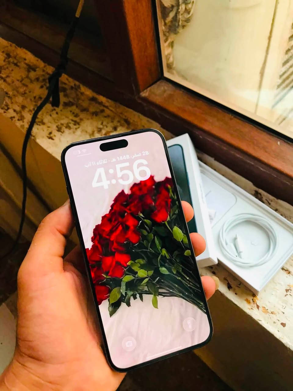 جهاز ايفون 15 برو ماكس ذاكره 256 بطاريه 92 جهاز كبس ميعبر هوى كلش نظيف وشرط الفحص والضمان الجهاز تك سيم ويدعم شريحة الكترونيه سعر 980 قفل بدون معامله ملحقات كامل تاخذه من باب البيت شراي فقط اتصل مامتواجد على انترنيت ***********
