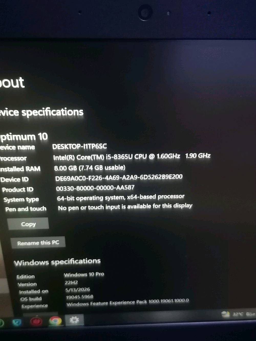 لينوفو ثنك باد l490 للبيع
المواصفات
I5 gen 8 معالج
كرت شاشة مدمج 
رام 8 
هارد 256 ssd
شاشة 14 فل hd
صوت دولب اوتموس
كامرة 
جهاز فول نظافة شرط الفحص ويا جنطة وشاحنتة الاصلية وماوس وايرلس
عنواني : بغداد الخطيب
*********** واتساب