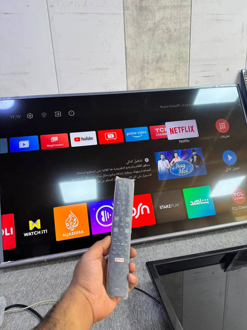شاشة TCL حجم 50 للبيع موديل الجهاز 50P8M الدقة 4Kحقيقي نضام اندرويد الرسمي يدعم جميع التطبيقات العالمية والمحلية مع ريمونت جديد 

العنوان الرمادي شارع الخطاطين ورشة ابو عمار الهندسية 
***********…***********
