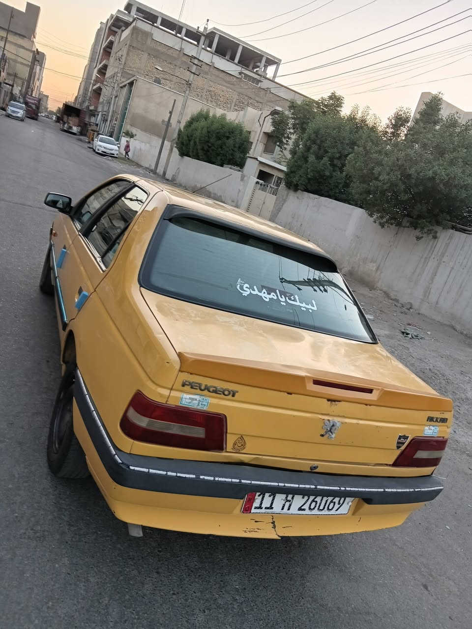 للبيع
للبيع 
بيجو اكد موديل ١٦
كير محرك مكفولات 
حداديه خلفي امامي جديده 
تخم تاير جديد 
تبريد ثلج 
السياره جاهزه من كلشي 
ضربه قويه مابيه 
شاشه اندرويد 
منضومة زنون يخبل 
رقم انكليزي بغداد تحويل مباشر 
مكاني بغداد كراده 
السعر ٣٤ مع المجال 
للاستفسار 
***********
