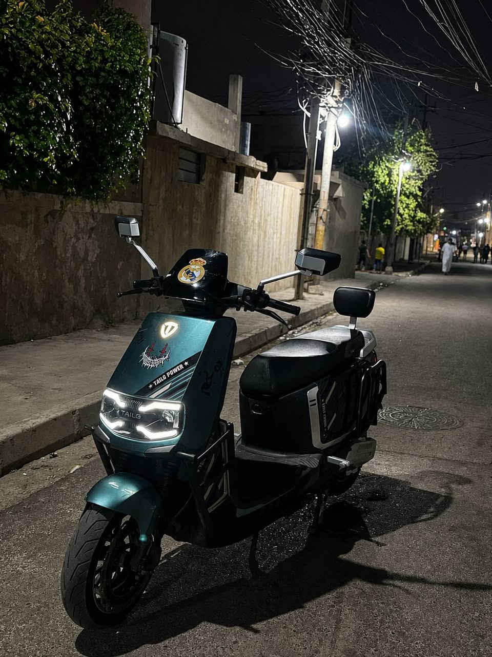 دراجة كهربائية للبيع
🔹 النوع: TAILG POWER
🔹 الحجم: الكبير🛵
🔹 اللون: تركوازي مميز 💚
🔹 قوة الملف: 2000 واط ⚡
🔹 قياس التاير: 12 إنچ+ طخم تاير جديد
🔹 عدد البطاريات: 6 بطاريات 🔋
🔹 الملحقات: سويج + بصمتين+ شاحنه اصليه
🔹 الحالة: نظيفة ومميزة جداً
🔹 السعر خاص. او الاتصال على الرقم ***********
