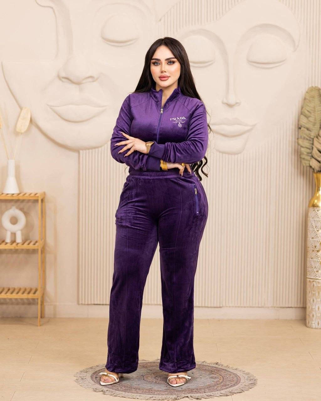 تراك نسائي • مخمل درجة أولى • مقاسات M-L-XL-XXL