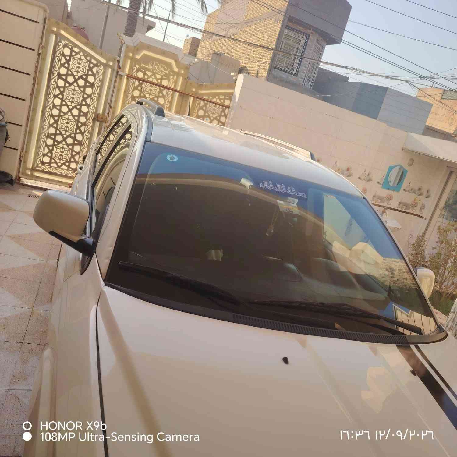 السلام عليكم
جورني موديل ٢٠١٢
لون ابيض 
رقم بغداد 
مبدل بونيد وجاملغ
شرط تحويل 
السعر ٩٠$

نص مكتوب في الصور:
- HONOR X9b
- 108MP Ultra-Sensing Camera
- ١٦:٣٥ ١٢/٠٩/٢٠٢٦
- HONOR X9b 108MP Ultra-Sensing Camera 2026/09/13 16:36
- HONOR X9b 108MP Ultra-Sensing Camera 14:36 14/09/2026
- ١٦:٣٧ ١٢/٠٩/٢٠٢٦
- O HONOR X9b 108MP Ultra-Sensing Camera ١٦:٣٧ ١٢/٠٩/٢٠٢٦
- ١٦:٤١ ١٢/٠٩/٢٠٢٦
- ١٨:٣٣ ١٢/٠٩/٢٠٢٦