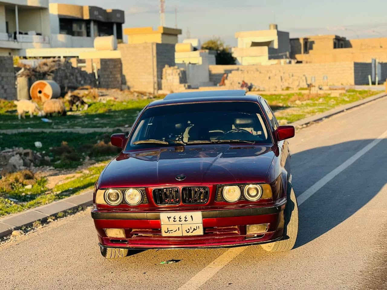کوردی .عربی
مودیلی 90تە 525جە گێرحادیە لۆجوانی حام کرایە وەرگەرانو براوی نیە ناوسوندوقی جەمپکی هەیە قنجکی کردیە 380هەزار غرامەی لەسرە بەناوکردن بەشرت گێڕ و مەکینە بەشەرت ناو جلد دوو جام کارەبای سەنەوی ٢٠٢٠ بەسەر چوە سەیارەکە زۆر خاوێنە نمونەیە لە جوانی . موديل 90، 525، گير عادي، متحولة للّوك الجديد (معدلة)، مقلوبة (أو ذات وجهين) ولا توجد فيها ضربة، شنطة السيارة الخلفية فيها دقة بسيطة، ماشية 380 ألف، عليها غرامات، والتحويل شرط، الجير والمحرك بشرط، صالون جلد، جامين كهرباء، السنوية منتهية سنة 2020، السيارة نظيفة جداً وتعتبر نموذجاً في الجمال.
ڕقم *********** ….٥٠ ورق و مجال أربيل, العراق
