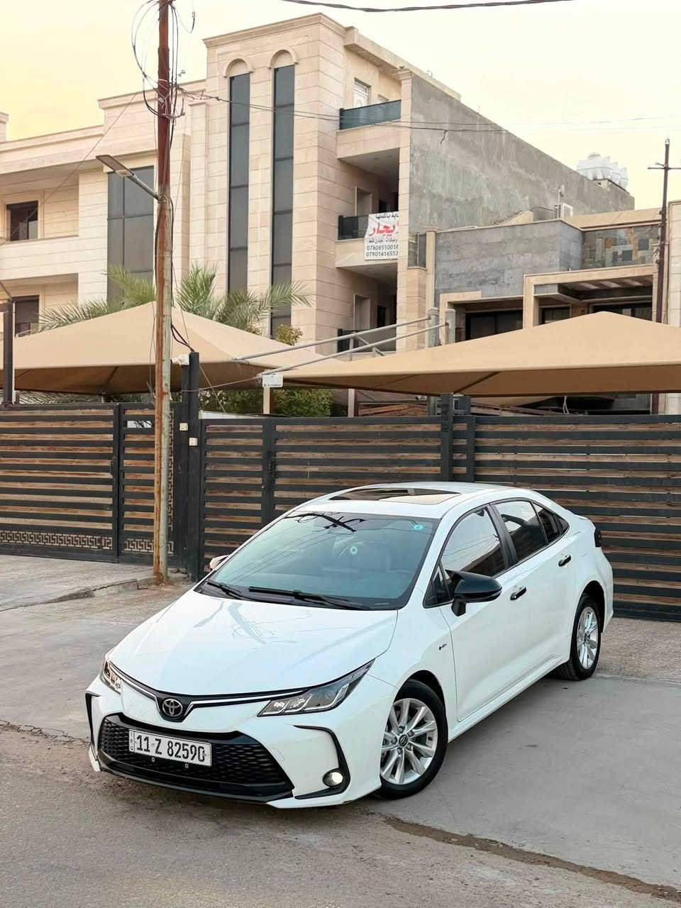 � تويوتا كورولا هايبرد 2025 للبيع
✨ خليجي – تجميع صيني
🔋 هايبرد 1.8L
🛣️ الممشى: 35,000 كم
🎨 اللون: أبيض
✅ سيارة نظيفة ومرتبة

💰 السعر: 24,300,000 دينار عراقي

📍 الموقع: بغداد – العامرية
📞 للاتصال: ***********

🔥 للمهتمين والجادين فقط، السيارة تستاهل المشاهدة والفحص
