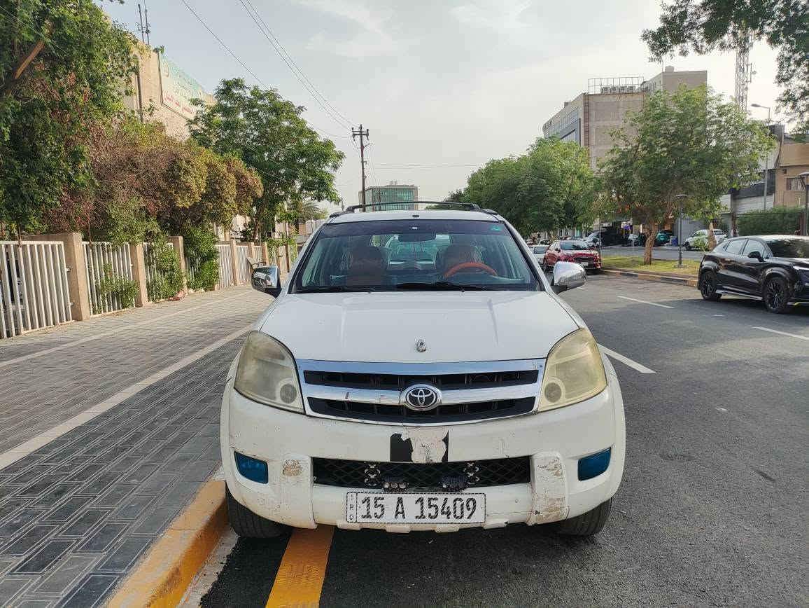 السلام عليكم السيارة للبيع جيب هوفر صيني موديل 2006 محرك 2400 تبريد شغال تخم تاير  السيارة بسمي مكانه بغداد اليرموك حي الداخلية الاتصال عل الرقم *********** واتساب بغداد, العراق

