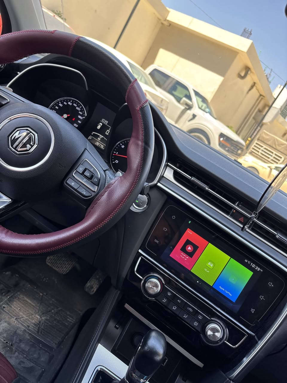 السلام عليكم
MG 6 للبيع
موديل ٢٠٢٢
ضمان ٣ سنوات وشوية باقي بيها وكل صياناتها بالشركة وممفتوح بيها ولا برغي
بدون صبغ وبدون بارد وتعديل
ماشية ٣٢ الف ايد وحدة
كاملة مواصفات ما عدى السلايد والجلد
سنوية لل ٢٠٢٩ نافذة باسمي 
تايراتها نضيفها وكلشي بيها جديد وممتاز بدون اي مشكلة 
مكانها السليمانية
***********

