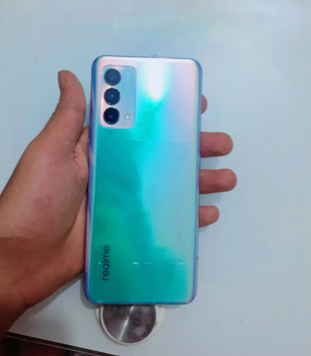 جهاز ريلمي جيتي ماستر ادشن
Realme GT Master Edition 
ذاكرته 256 
و رام 8 
جهاز نضيف كلش فقط مستبدل شاشه 
نوعيه زينه 

السعر 150 وبي مجال بسيط 
مكاني بغداد مدينه الصدر توصيل ماعندي

للتواصل واتساب ***********
