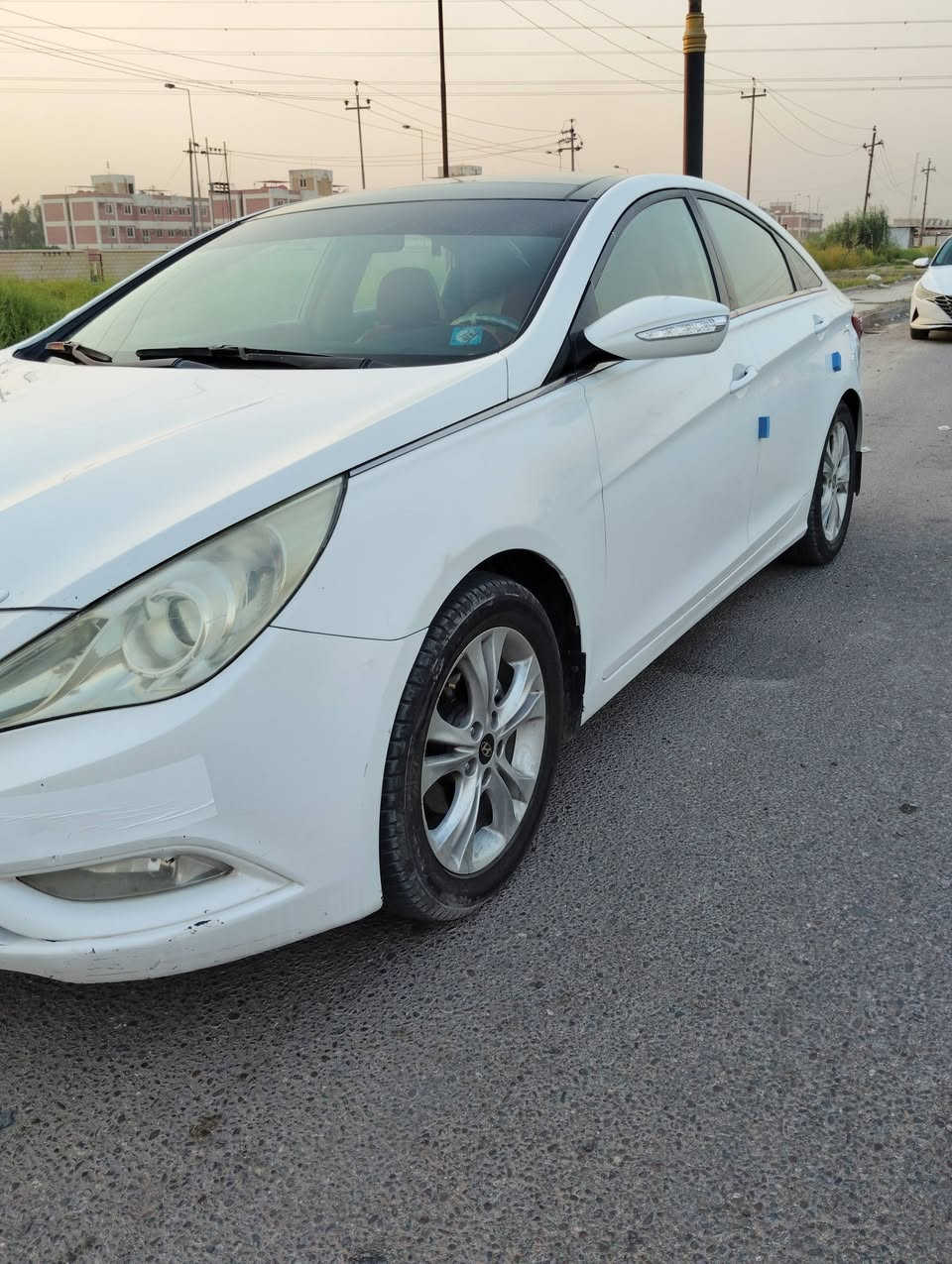 للبيع سوناتا خليجي موديل 11 كفاله عامه فقط بارد  قليل باب السائق محرك 2400 دوش  مواصفات حلوه تبريد قطعتين رقم بابل بسمي السيارة جاهزه من كلشي مكاني بابل المركز سعره خاص @***********
