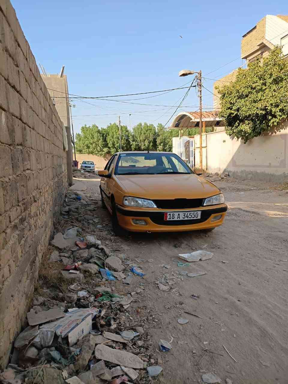 بيجو بارس 15 مكينة وكير وحدادية وتبريد وكهربائيات كلها جاهزة بيها خشم الجاملغ الايسر ولبنيد طار السعر 33 
***********
المكان بابل
