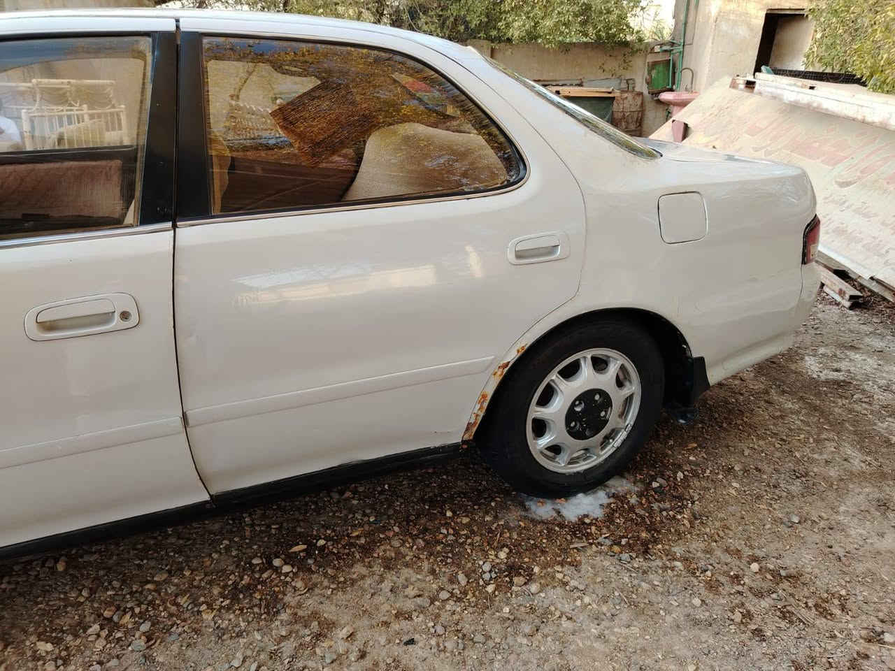 السلام عليكم سياره  كرسته نفخ مديل 1992 سنويه مامنتهيه راعيه يمي سياره جاهزه بيه صفحه تعمير مكينه 2500 وگير جدد تخم تاير جديد تبريد كهربائيات كله شغاله السعر 39وبيه مجال مكاني النصر اتصال(***********)واتساب (***********)

