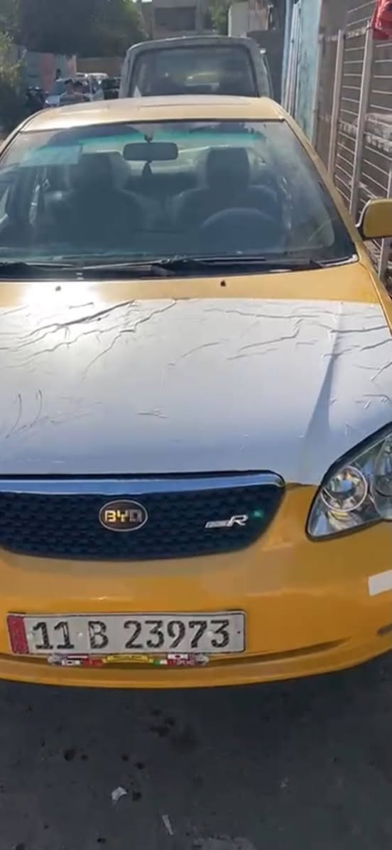 السلام عليكم 
BYD
F3
كير مكينه تبريد صدر تخم تاير جديد رقمه بغداد 
مكاني بغداد 
***********
