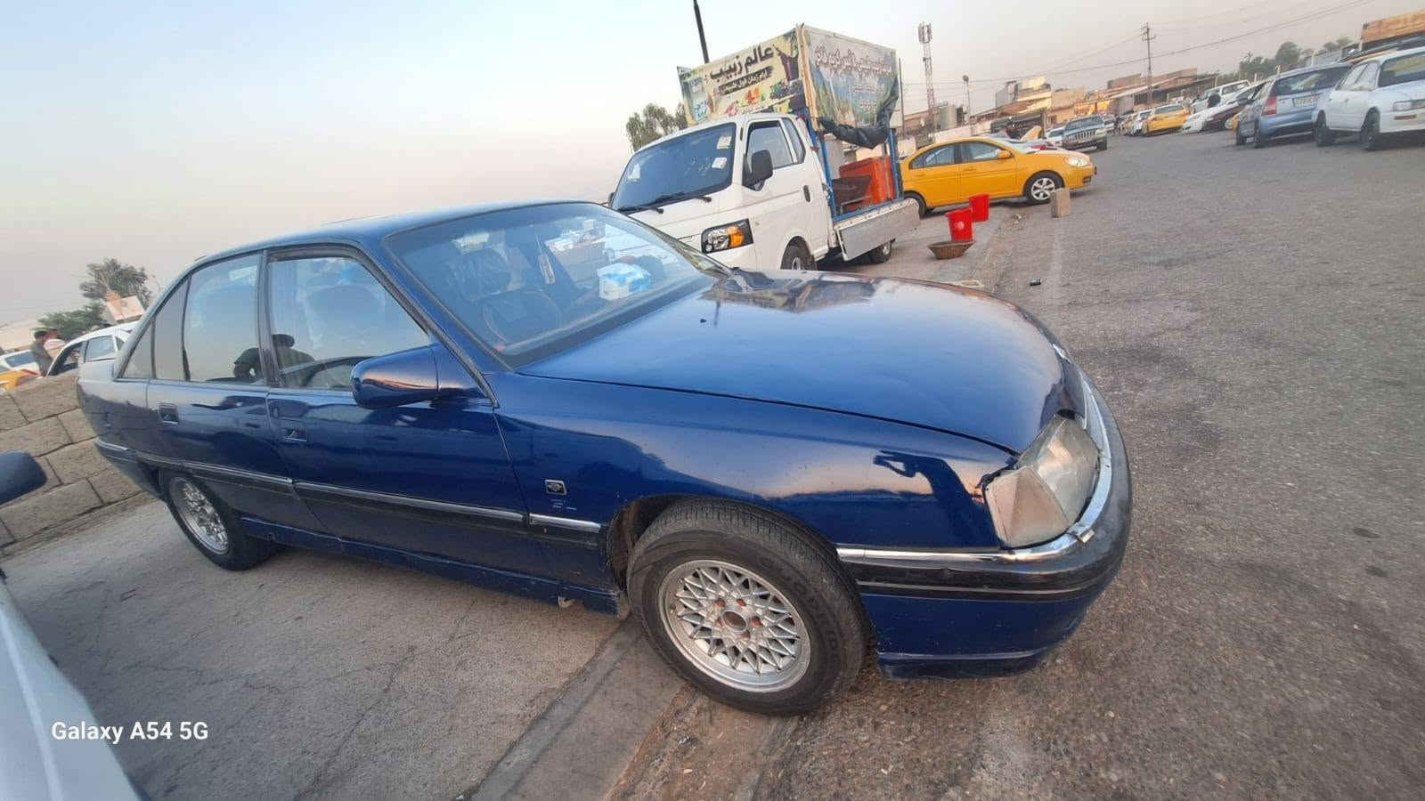 مكينه20
كيرعادي
موديل١٩٩٢
سبوغ عام بدون معجون
بيها كوبن بنزين
رقم جديد ٢٠٣٠كركوك 
سياره بسم تحويل بشرط 
تخم تيارات جديد 
رقم ***********
***********
سعر 35 كركوك, العراق

نص مكتوب في الصور:
- Galaxy A54 5G