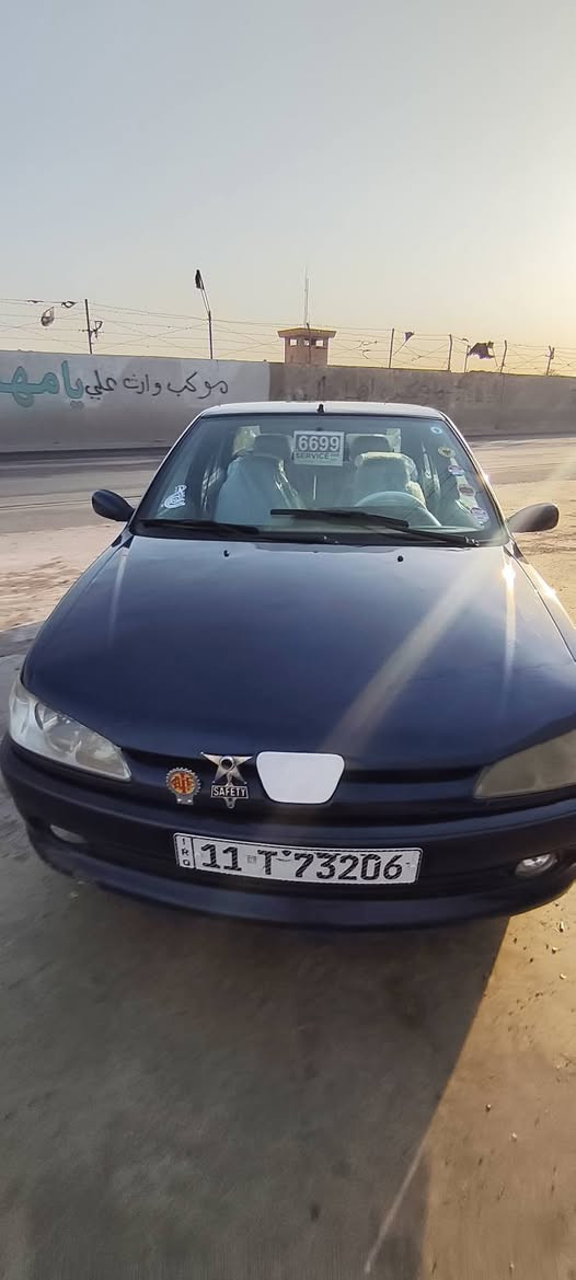 سلام عليكم بيجو 306 فرنسي موديل 2001 للبيع
سيارة كاملة خير من الله صدر جديد تخم تاير تبريد ثلج انسه صرف بانزين كهربائيات كاملة داخل نضيف السيارة صبغ عام جمالية  سعر 37$ وبيها مجال مكاني جسر ديالى القديم رقم ***********
