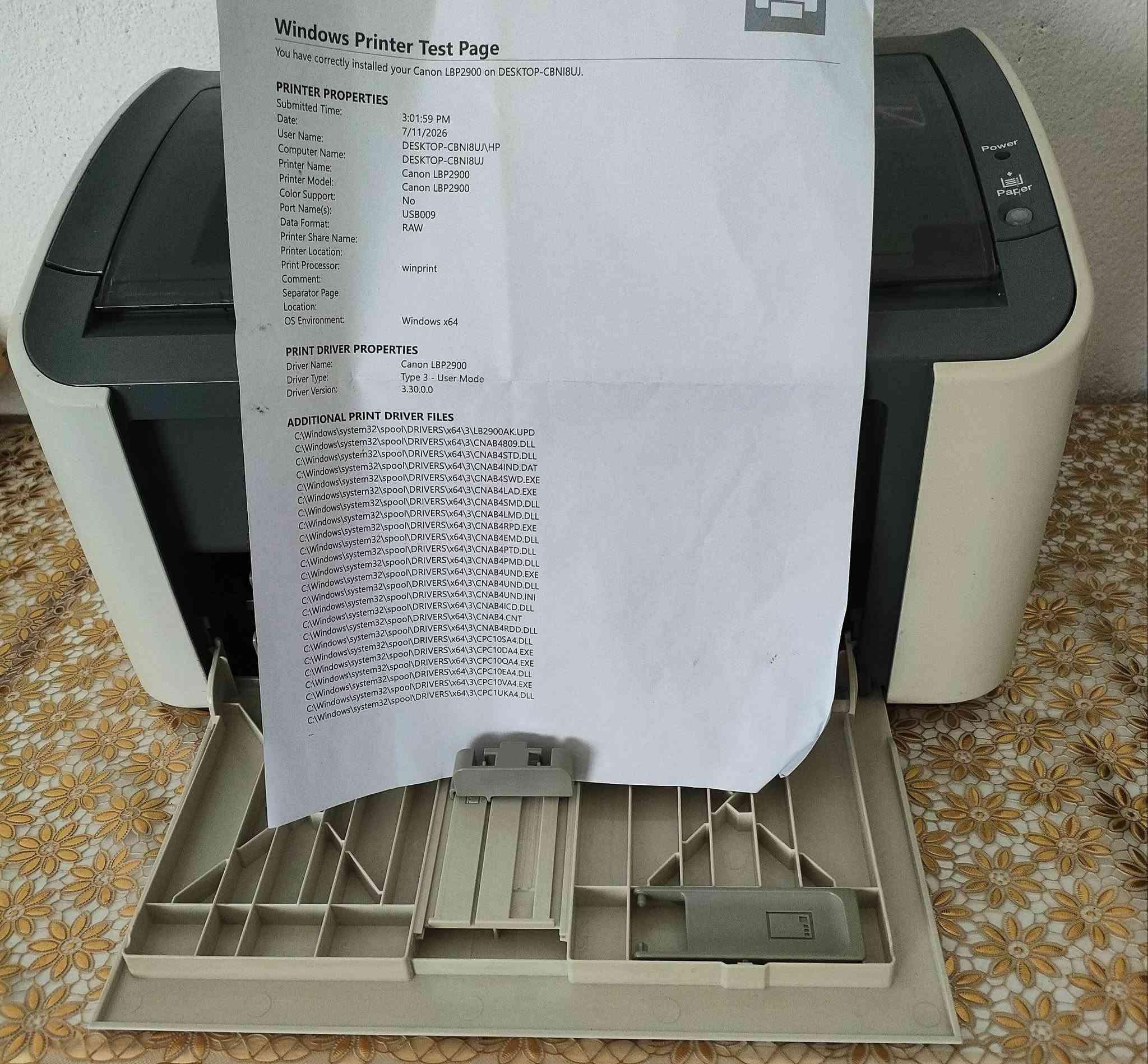 أسلام عليكم 
طابعة Canon LBP 2900 - الأكثر مبيعًا وشهرة! ✨.
السعر:110 الف
شامل التوصيل مجاني

📞 ***********
      ***********
