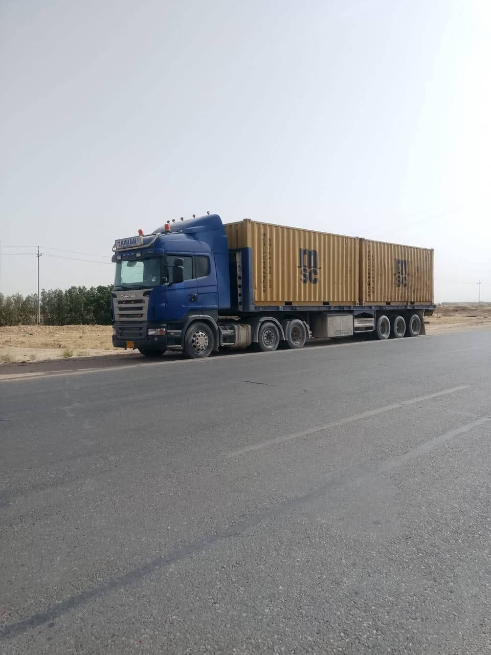 للبيع سكانيا سنكل 2008 عرابانة حدادية تخم تاير كفالة عامة سعر 350 بيها مجال الاستفسار ***********

