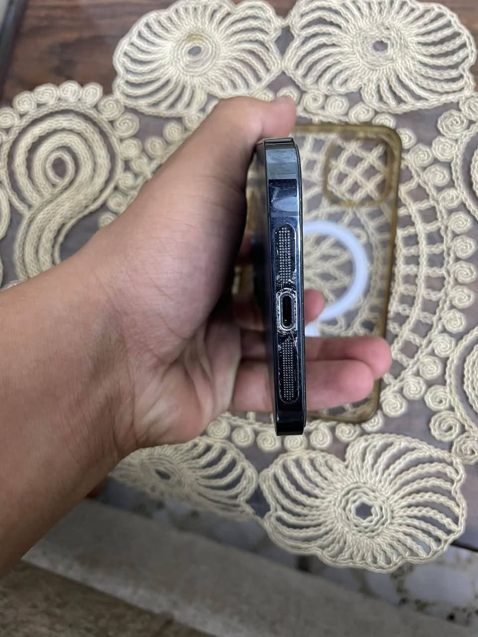 السلام عليكم أيفون 12برو ماكس ماستر الجهاز بلادي نضيف حيل البطاريه 76والذاكره 256والسعر 460وبي مجال مستعجل عله بيعته الرقم ***********

نص مكتوب في الصور:
- ١٢:٢٩
- حول
- الاسم
- iPhone
- إصدار iOS
- 27.0
- اسم الطراز
- iPhone 12 Pro Max
- رقم الطراز
- MGDF3AA/A
- الرقم التسلسلي
- F2LF62GC0D56
- سجل تاريخ القطع والخدمة
- الأغاني
- الفيديوهات
- الصور
- ٢
- السعة
- ٢٥٦ غ.ب.
- متوفرة
- ٢٣٣,٤٢ غ.ب.
- عنوان Wi-Fi
- 5C:70:17:B4:F5:F0
- Bluetooth
- 5C:70:17:B9:13:58