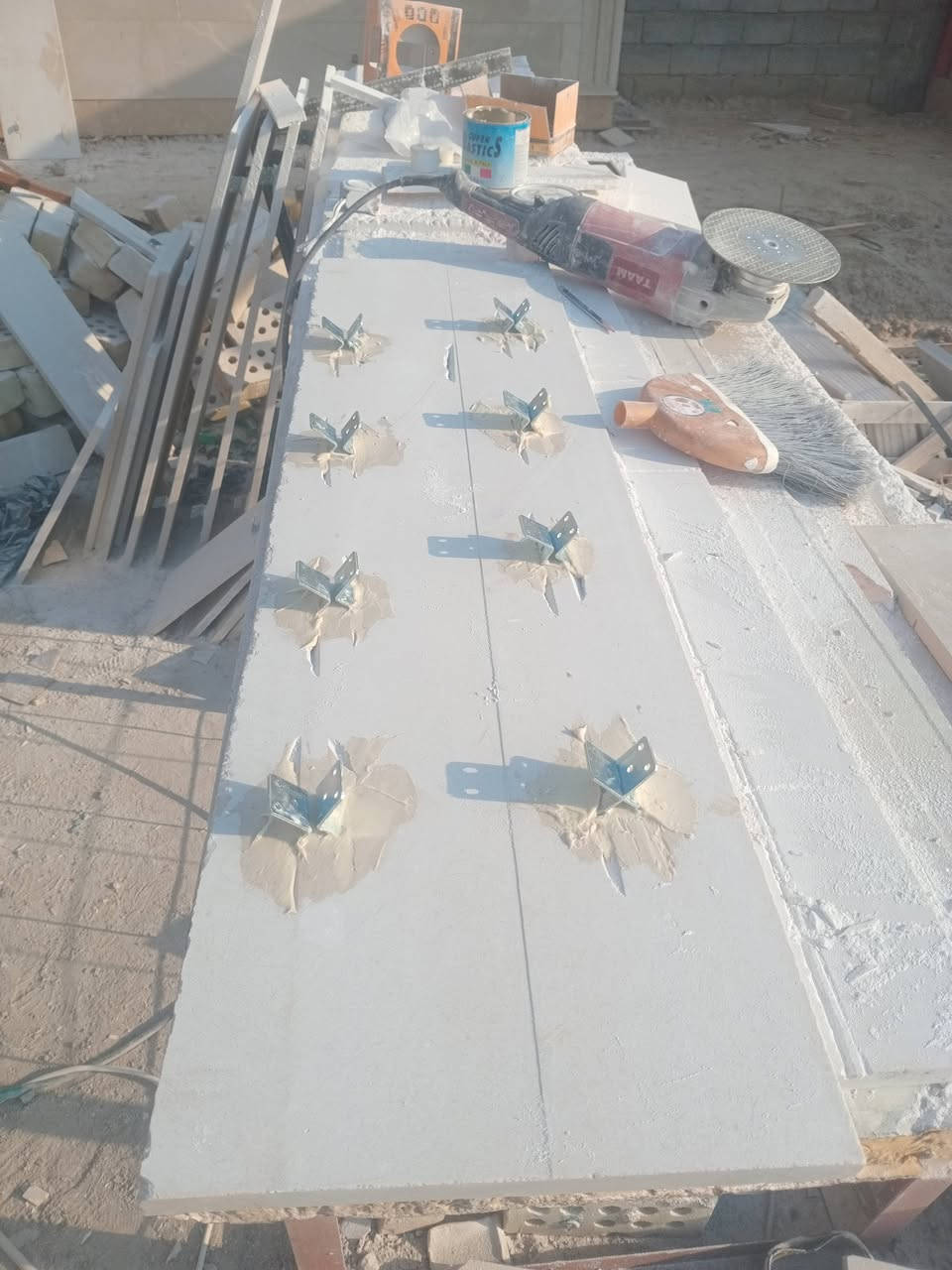 نماذج من أعمالنا تغليف الواجهات الخارجية بالحجر والمرمر للإستفسار *********** *********** تجهيز كافة أنواع المرمر والكرانيت والحجر الحلان عمل فريمات مرمر بدل الفريمات الحديد
