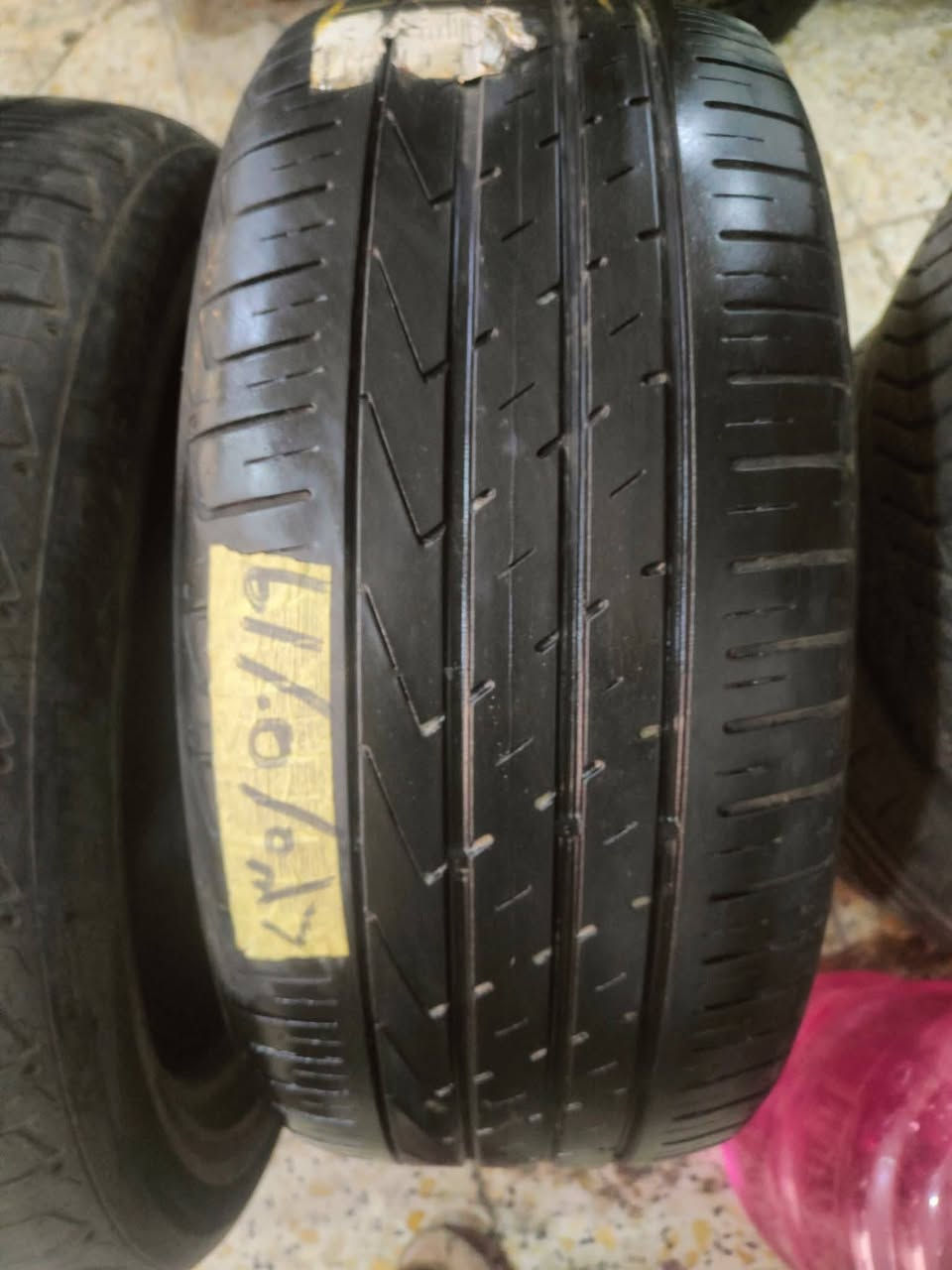متوفر طارات باله و برندات عاليه
16×50+195زوج ب50الف
16×65×195سعر زوج 50
16×750يباني دلوب سعر زوج 200
16×65×215 سعر زوج 85 اخو جدي
16×55×225سعر زوج 85
16×75×215 سعر زوج 90
17×65×215سعر زوج 90
17×65×225سعر زوج 85
18×65×215سعر زوج 85
19×50×235سعر زوج 85
19×55×235سعر زوج 50
سايبا جديد زوج ب70
طيبه جديد زوج ب 75
