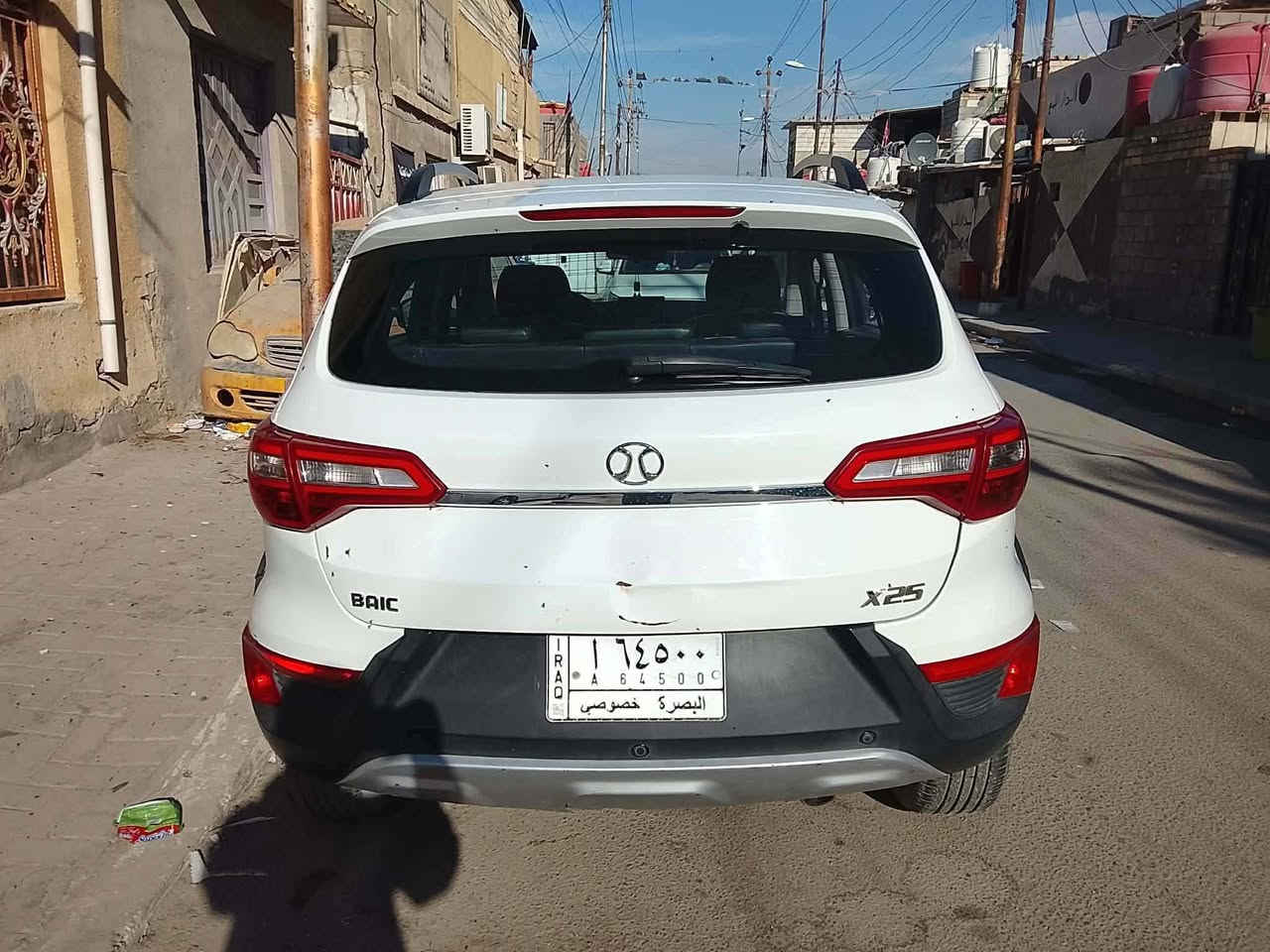 السلام عليكم
بايك X25 موديل 2019 تحويل ثاني يوم  
مكينة 1500 ياباني بيها طخات بسيطة 
مكينة وگير ع الفحص 
تبريد السياره جاهزه رقم بصره 
سعرها  75ورقه وبيها مجال بسيط 
الاتصال على الرقم ***********مكان السياره بالبصره
