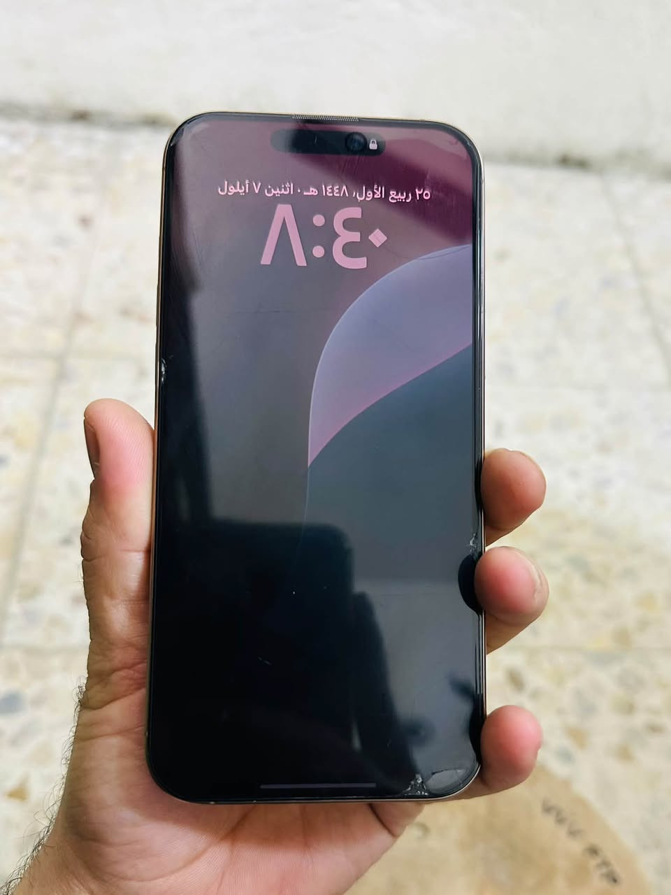 السلام عليكم ورحمة الله
ايفون ١٦ برو ماكس
بطارية ١٠٠ 
ذاكرة ٢٥٦
للبيع او مراوس ب ١٧ برو ماكس
السعر ١٥٠٠
***********
