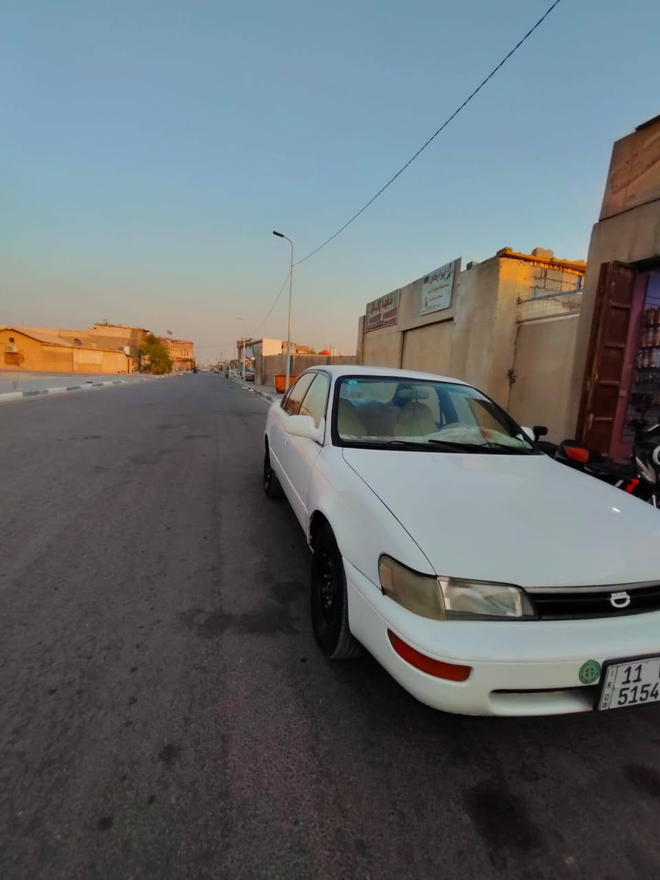 السلام عليكم كورولا للبيع موديل 92 سياره كفاله ضربه خفيفه فقط تخم تاير حداديه كير مكينه كفاله 
سنويا انتهاء 31 تحويل مباشر   السعر 56
بصره الزبير ***********
