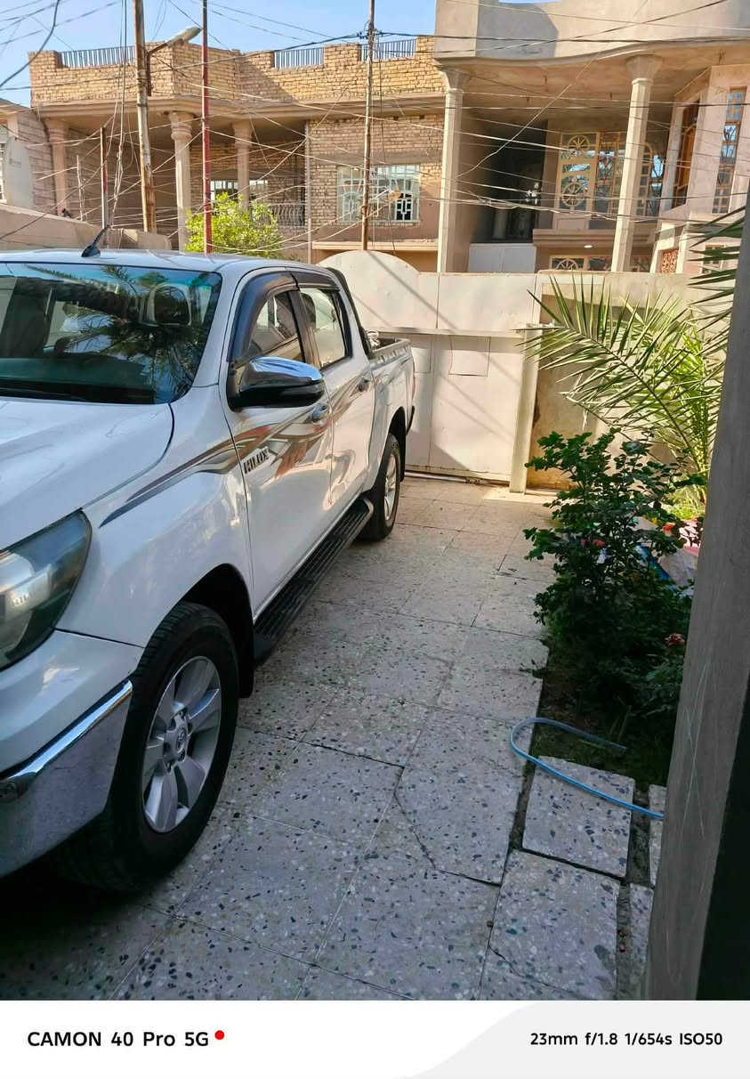 هايلوكس فورويل موديل 2016 اوتوماتيك جام كهرباء مري كهرباء اربعه سلندر سعه المحرك 2700 تحكم ستيرن جهتين شاشه السياره كبيره مكاني ديالى بعقوبه حي المعلمين
السياره باسمي شخصيا

***********
