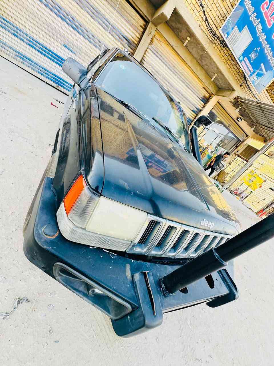 جيب شيروكي موديل94
اقره المنشور الأخير 👇🏼

محوره مكينه وكير ياباني 6 اسلندر vvt300 اشك الكاع نهضه وعزم قوي كلش 
سياره كفاله عامه من ضربه ولصبغ 
حداديه جديده فلنجات ودسكات ودبلات ولوي جدد توني شادهن وصدر ولحداديه لوره بعدهن بكراتينهن ماشادهن تجي وتشوفهن سياره اي نضوح مال دهن ماكو مكينه وكير وبور وجعمقه سياره حيل متعوب عليه 
تخم تاير جبلي توني شاده  دعاميه درع 
تبريده كامله من ثلاجه مال راس ثور وراديتر وكمبريسر  نقصه بس تمد بواري  منضومه زنون ابو 100$ شادله كهربائياته من طول للطول كله شغاله حته لماسحه مال جنطه ولماطور مال المري الجانبيه  كلشي شغال 
سياره بسمي رقمه انكليزي ثاني يوم اداورلك حته غرامات ماعليه 
سياره حيل متعوب عليه ومال جناي  
وترايك وين مايعجبك 

سعره 60 $ وبيه مجال 

***********

نص مكتوب في الصور:
- *********** ***********